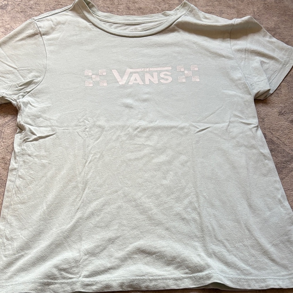 Vans Womens Mint Green Short Sleeve Tee